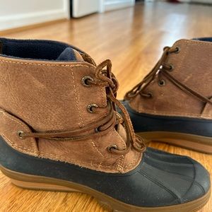 Sperry womens water duck boots